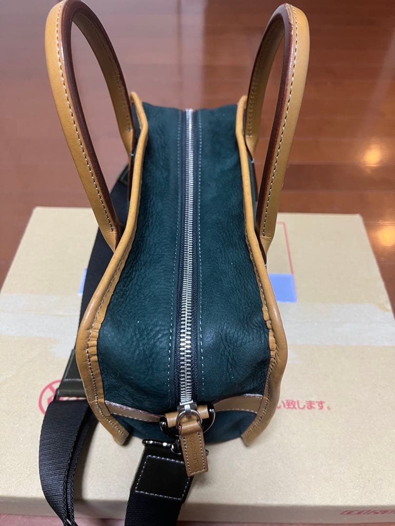 COCOMEISTER ダブルウッド　クラシカルミニボストン