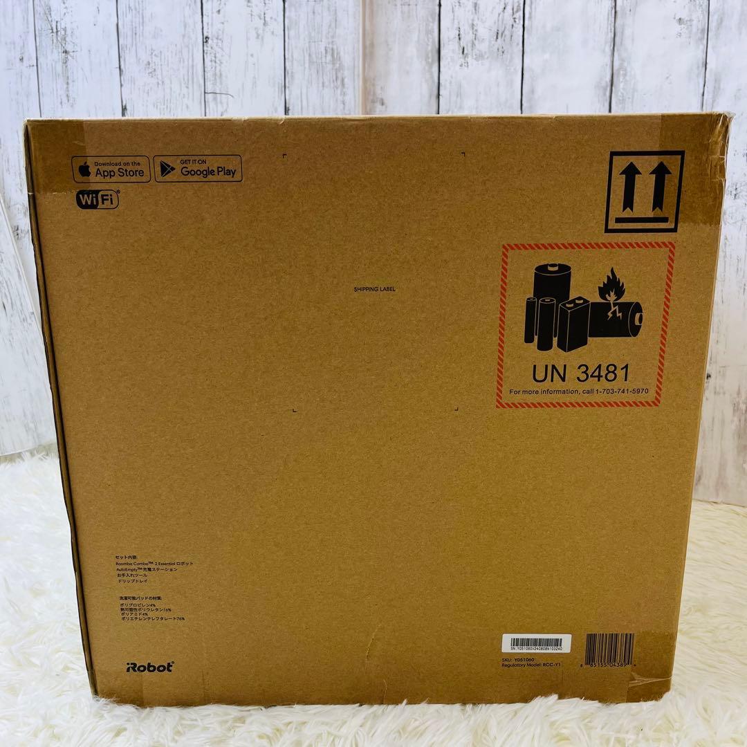 【新品未使用品】 Roomba Combo™ 2Essentialロボット