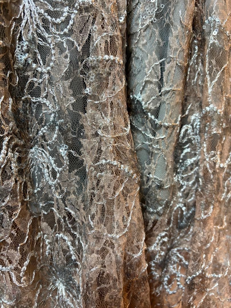 【美品】Leja レジャ オケージョンドレス グレー