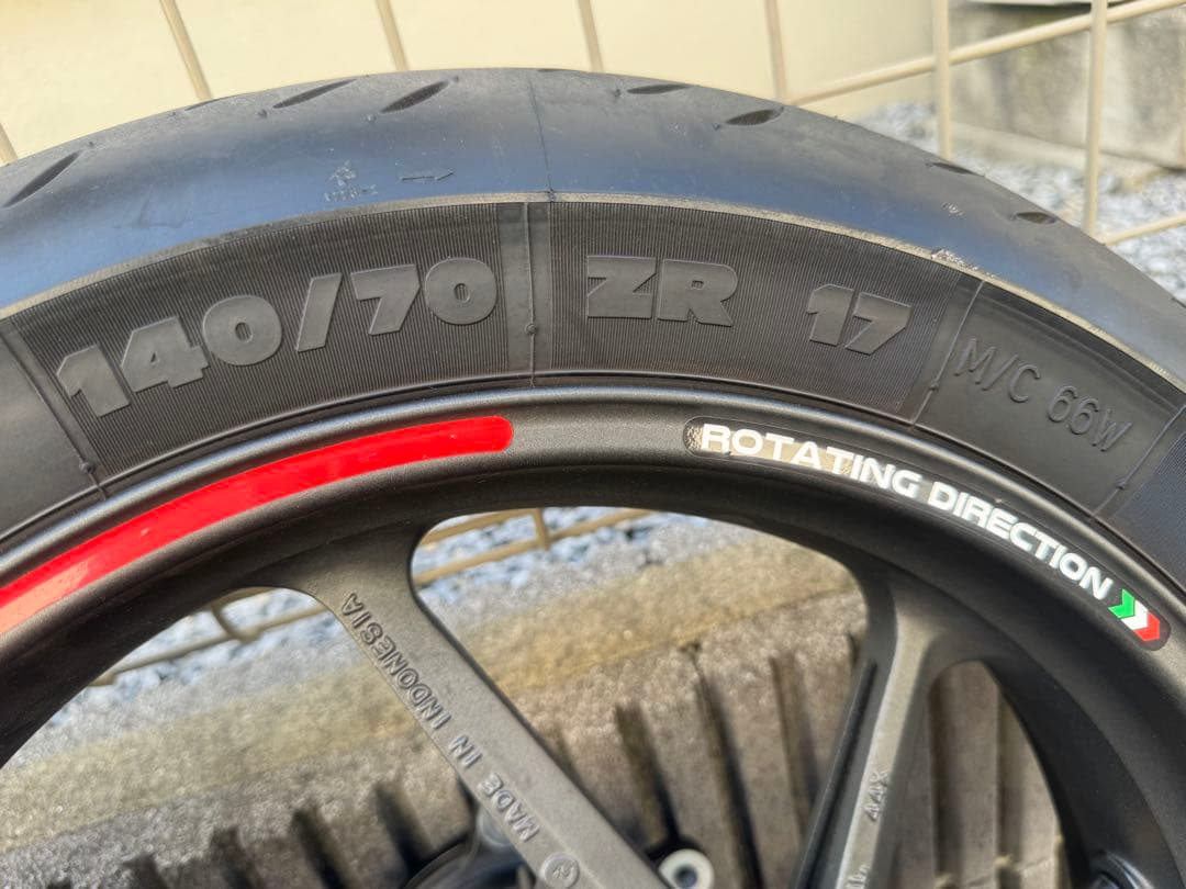 CBR250RR（2023-）純正ホイール ミシュランPower cup evo