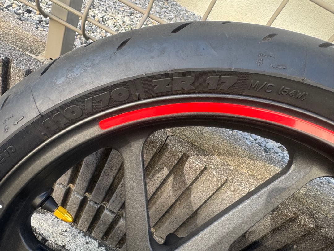 CBR250RR（2023-）純正ホイール ミシュランPower cup evo