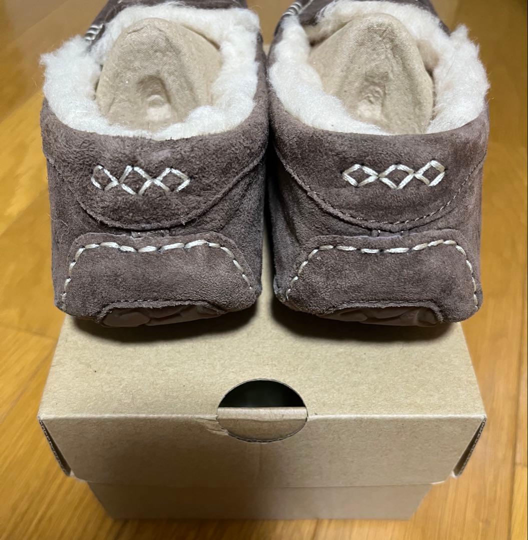UGG アグ　アンスレー　モカシン24cm チョコレート