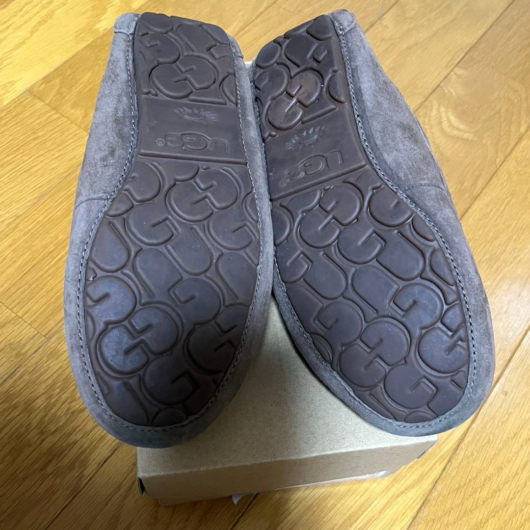 UGG アグ　アンスレー　モカシン24cm チョコレート