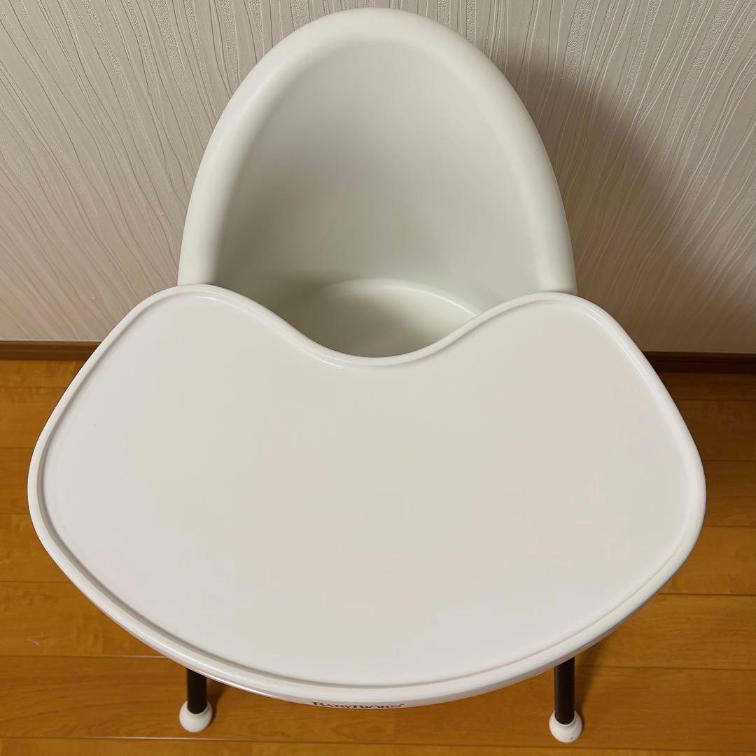 【説明書あり】BABYBJÖRN ハイチェア ホワイト　廃盤品　ベビービョルン