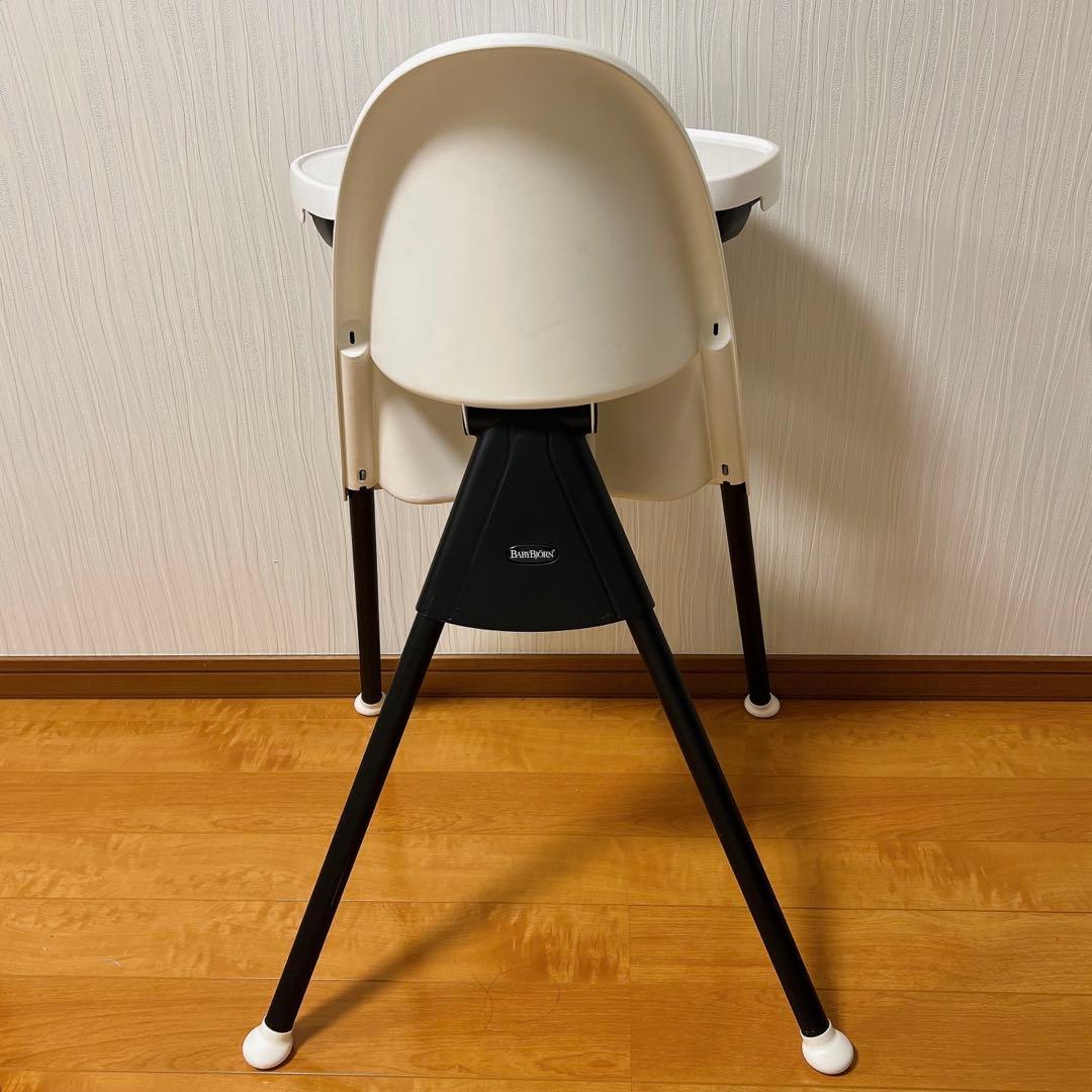 【説明書あり】BABYBJÖRN ハイチェア ホワイト　廃盤品　ベビービョルン