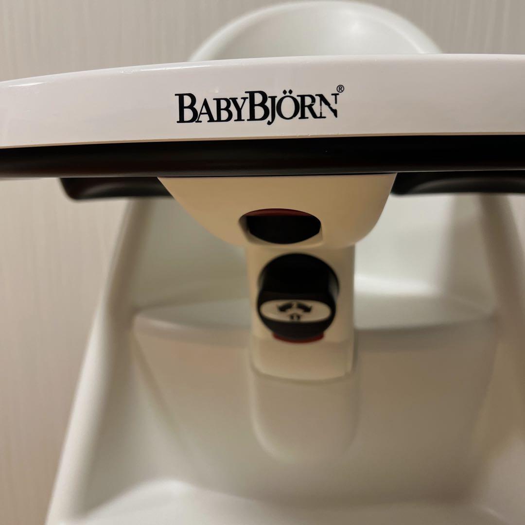 【説明書あり】BABYBJÖRN ハイチェア ホワイト　廃盤品　ベビービョルン