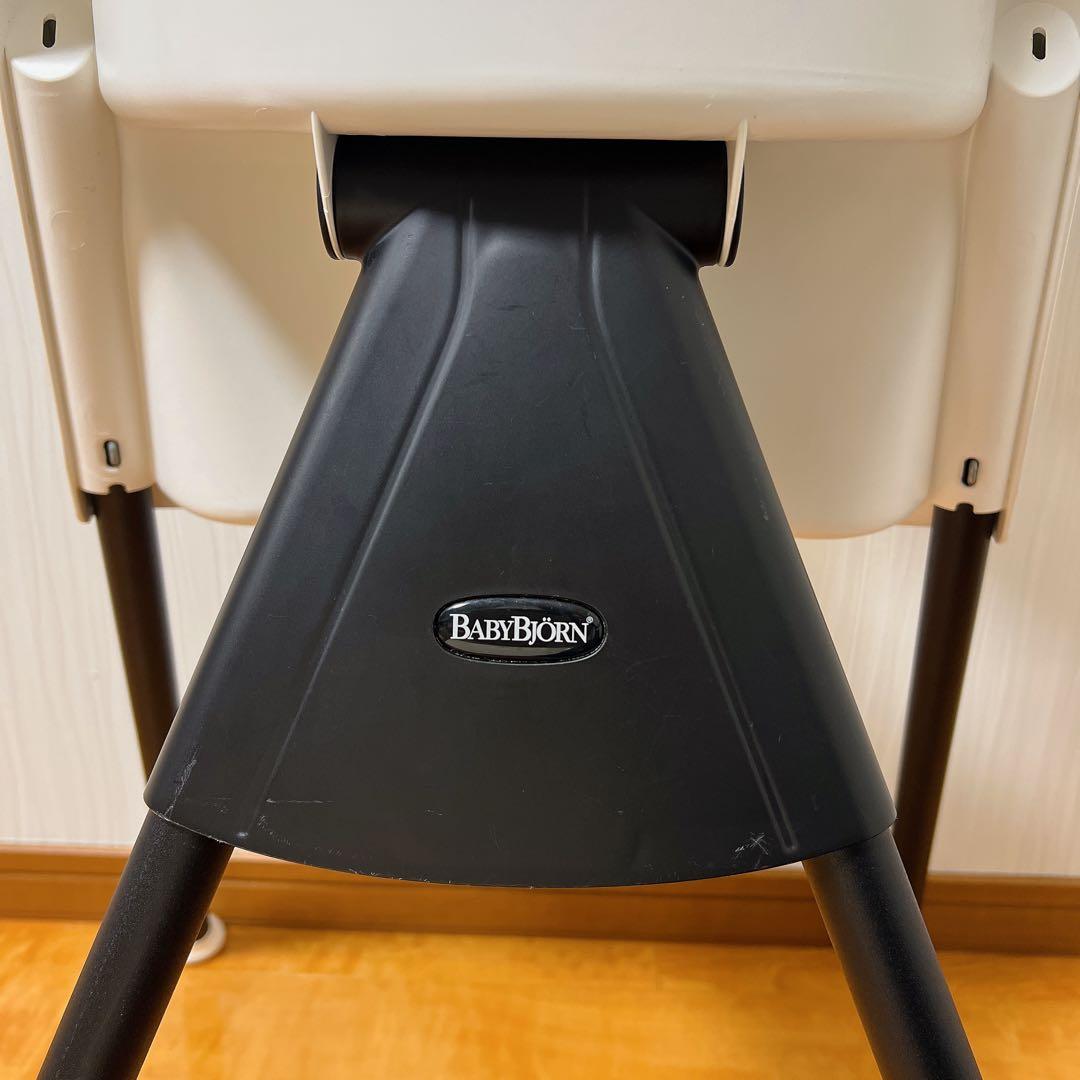 【説明書あり】BABYBJÖRN ハイチェア ホワイト　廃盤品　ベビービョルン