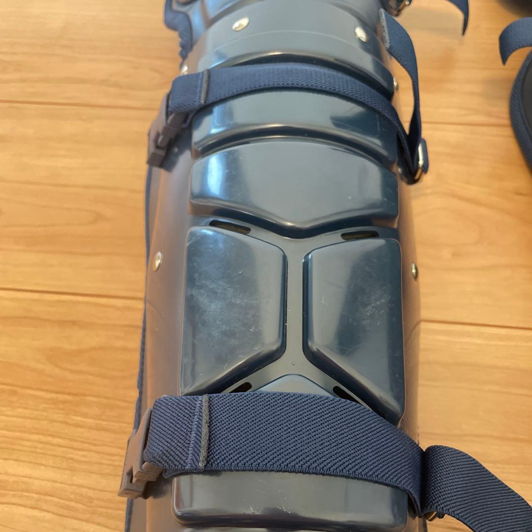 相談中ssk キャッチャー用 レガース 青　防具