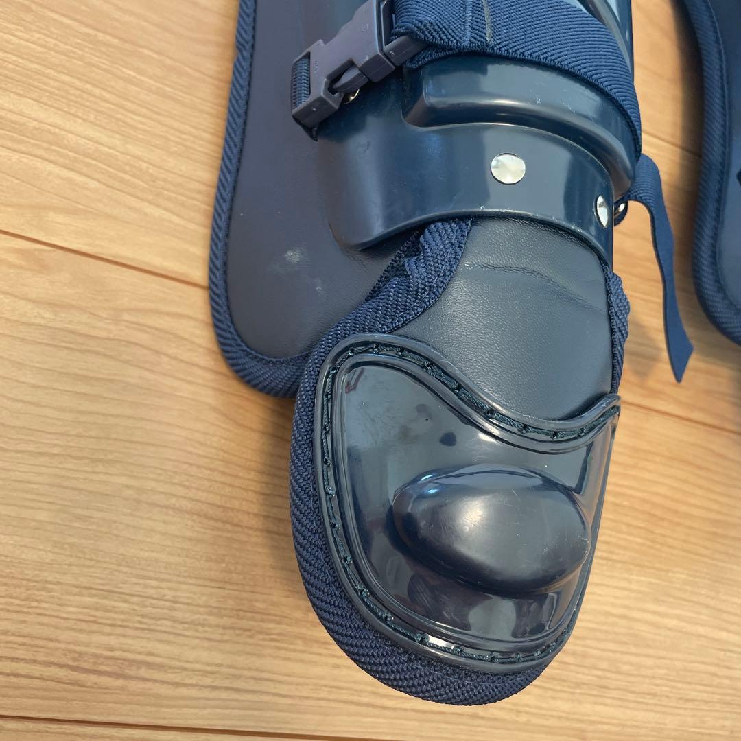 相談中ssk キャッチャー用 レガース 青　防具