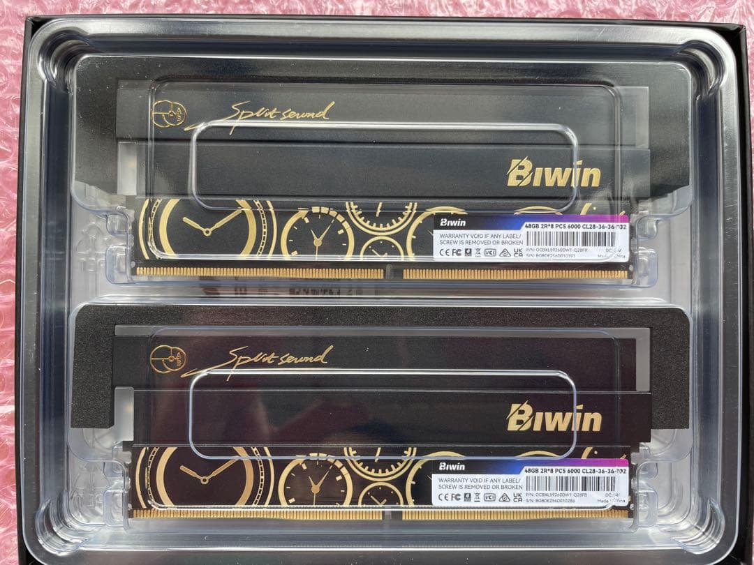 ［新品］96GB DDR5 6000MHz CL28