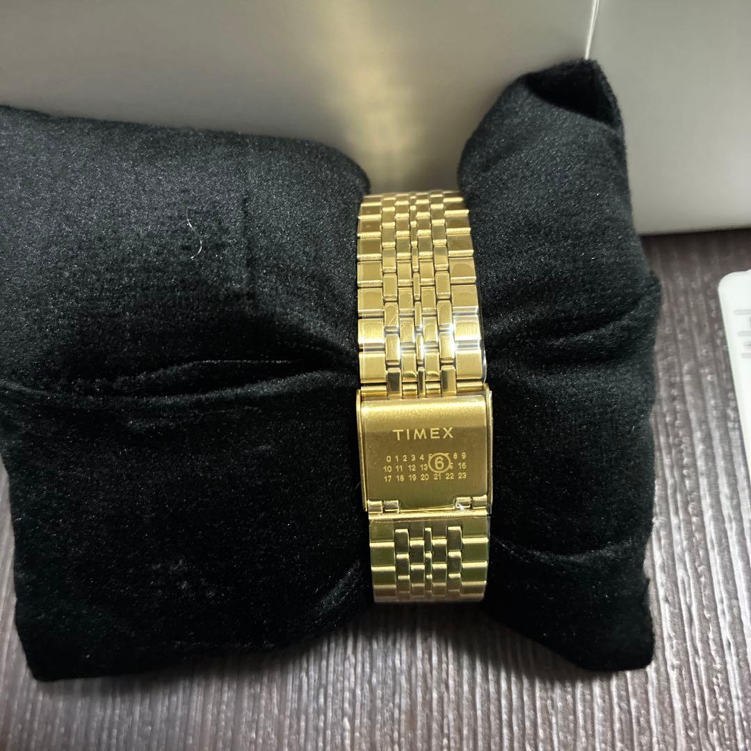 MM6 ×TIMEXゴールドコラボ箱説明書付腕時計ブレスレットのみ