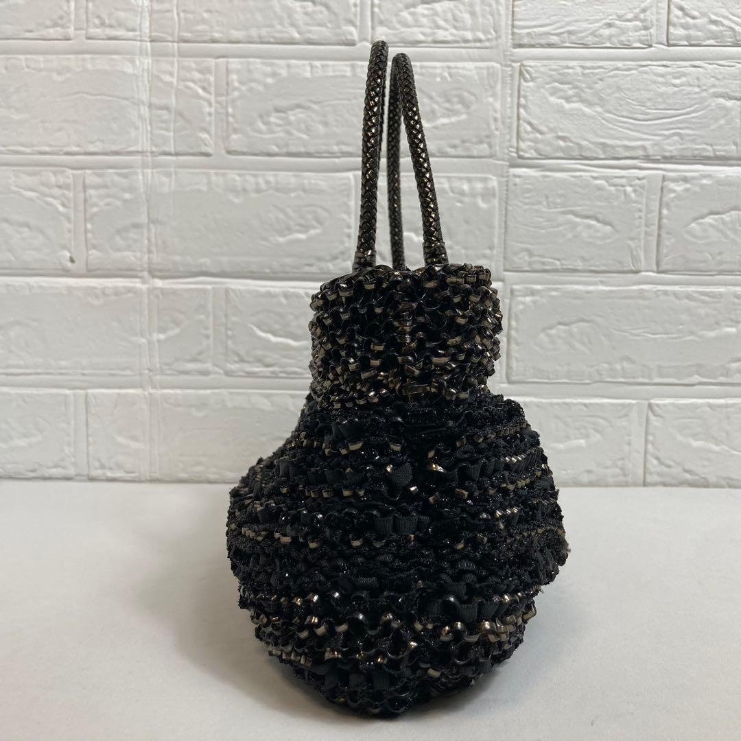 【美品】ANTEPRIMA グリッター ワイヤー　ミニショルダーバッグ4way