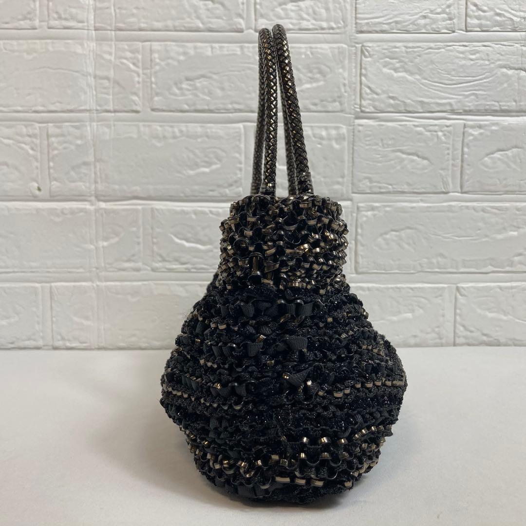 【美品】ANTEPRIMA グリッター ワイヤー　ミニショルダーバッグ4way