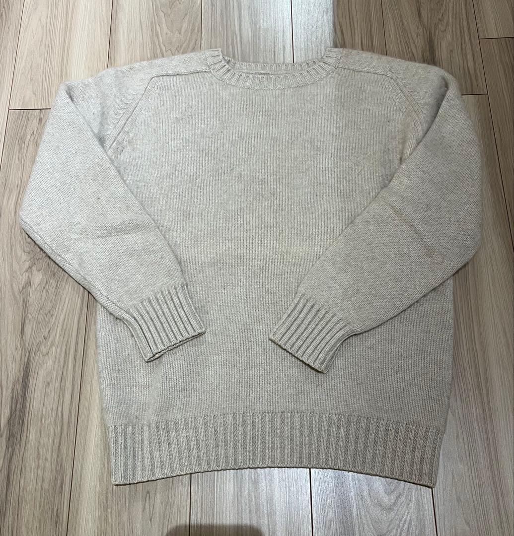 【8686E】田中さんのセーター　C.Shetland ベージュ