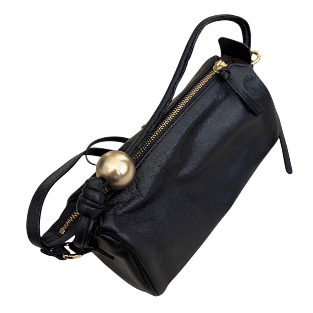 美品✨️BEARDSLEY×russet 2way レザーバッグ ブラック 本革