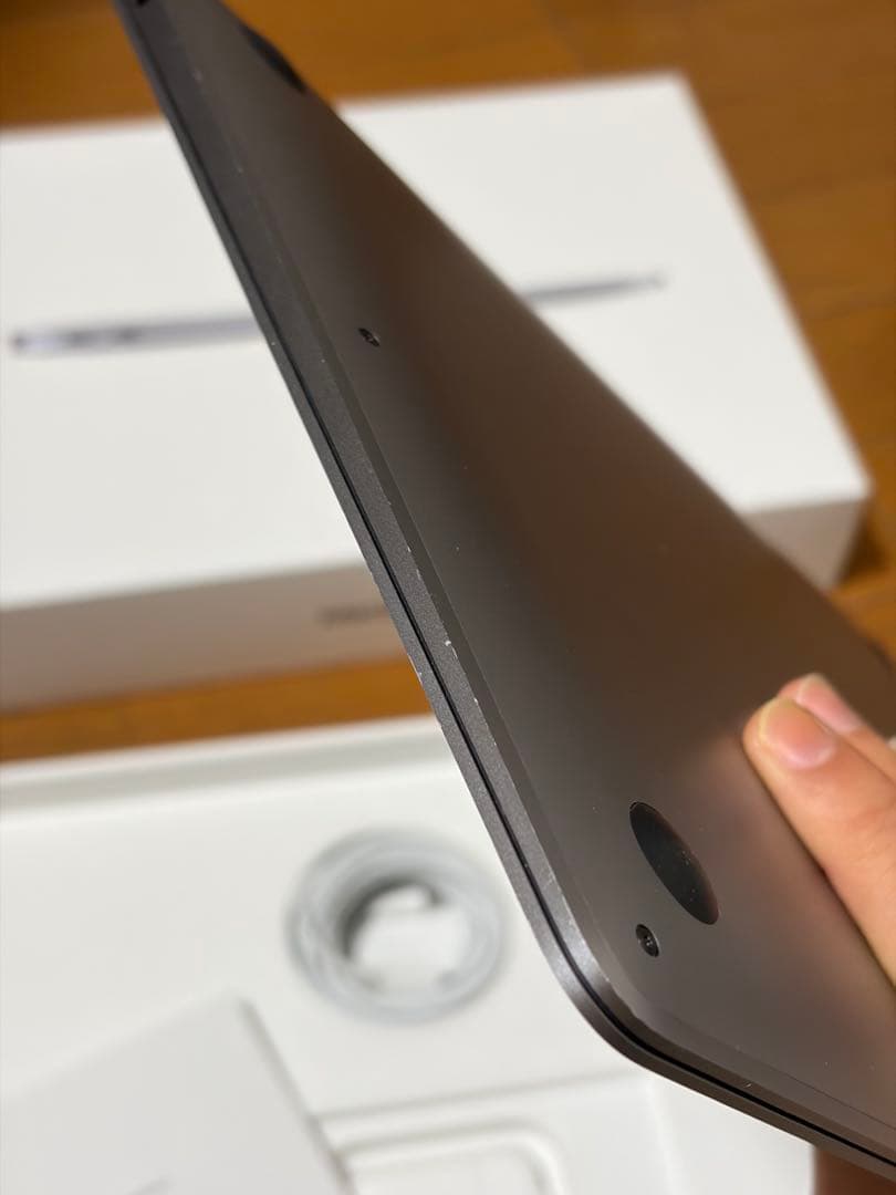 美品 MacBook Air m1 8+256GB スペースグレイ