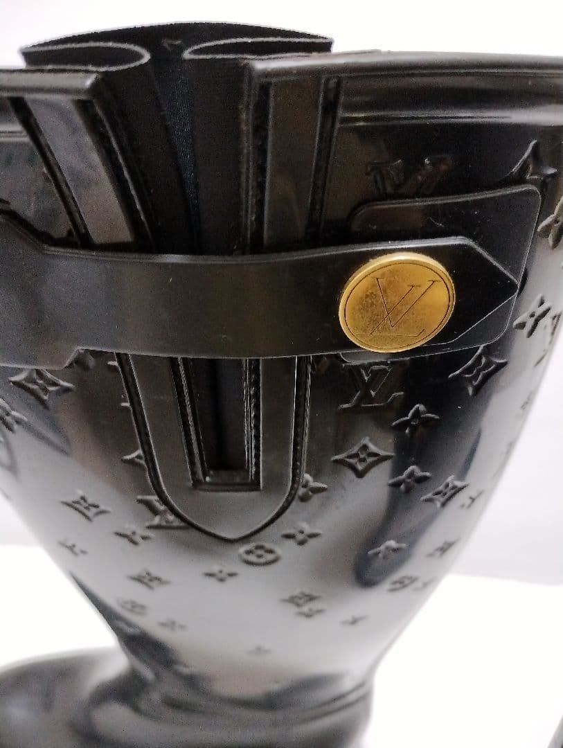 ルイヴィトン ドロップスラインレインブーツ