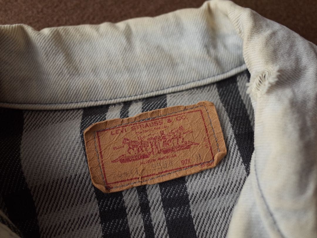 90's ビンテージ USA製　LEVI’S リーバイス　デニムジャケット