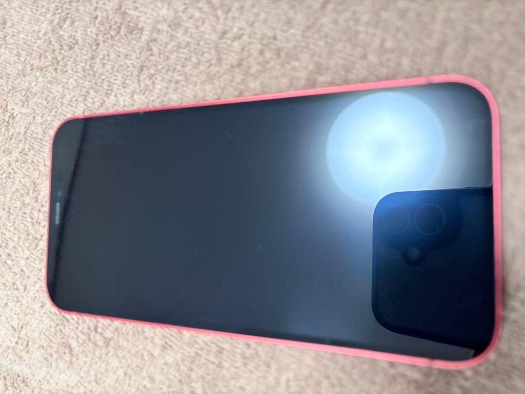 Apple iPhone 12 red 64GB 中古本体　美品　SIMフリー