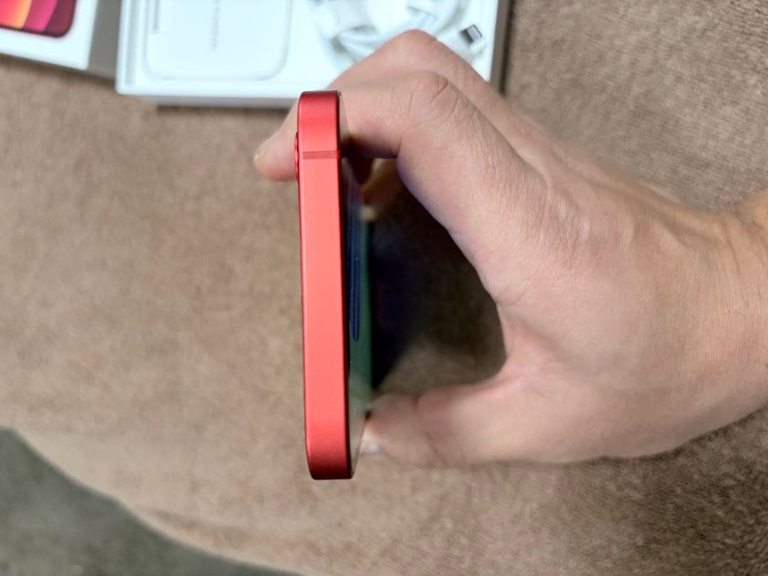 Apple iPhone 12 red 64GB 中古本体　美品　SIMフリー