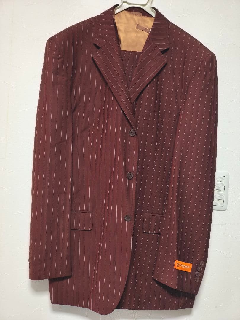 ❤3Pメンズスーツ 3ボタン Double Back Slit