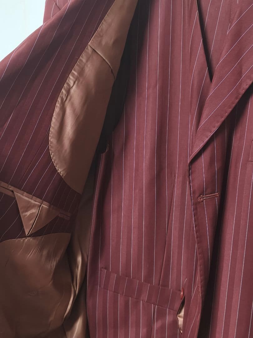 ❤3Pメンズスーツ 3ボタン Double Back Slit