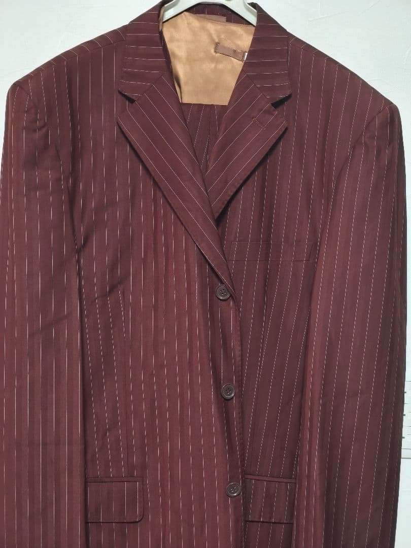 ❤3Pメンズスーツ 3ボタン Double Back Slit