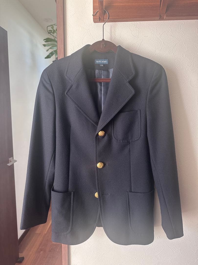 Ralph Lauren ネイビー ジャケットとシャツ　150