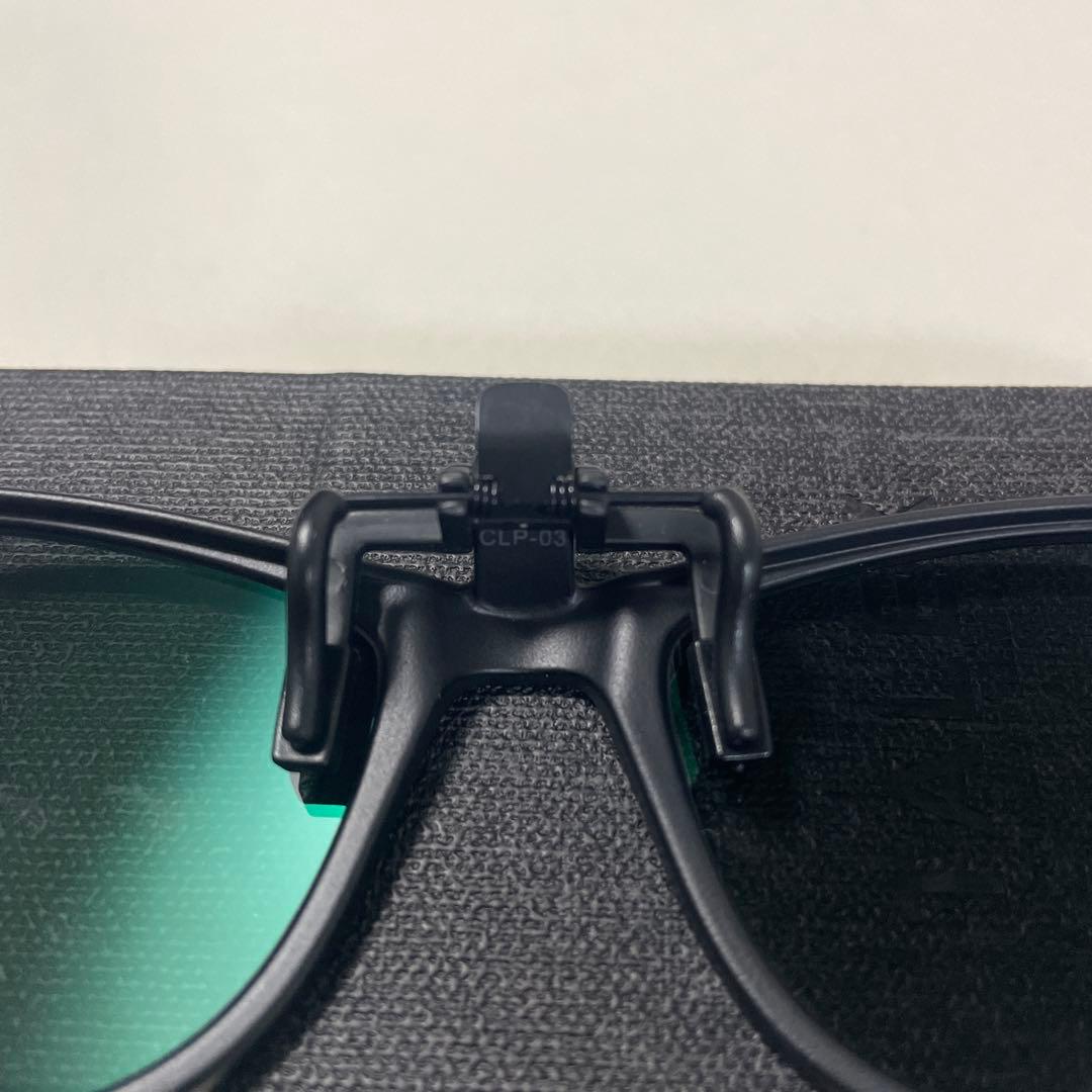 TELEX CLP-03 クリップオン マットブラック　サングラス