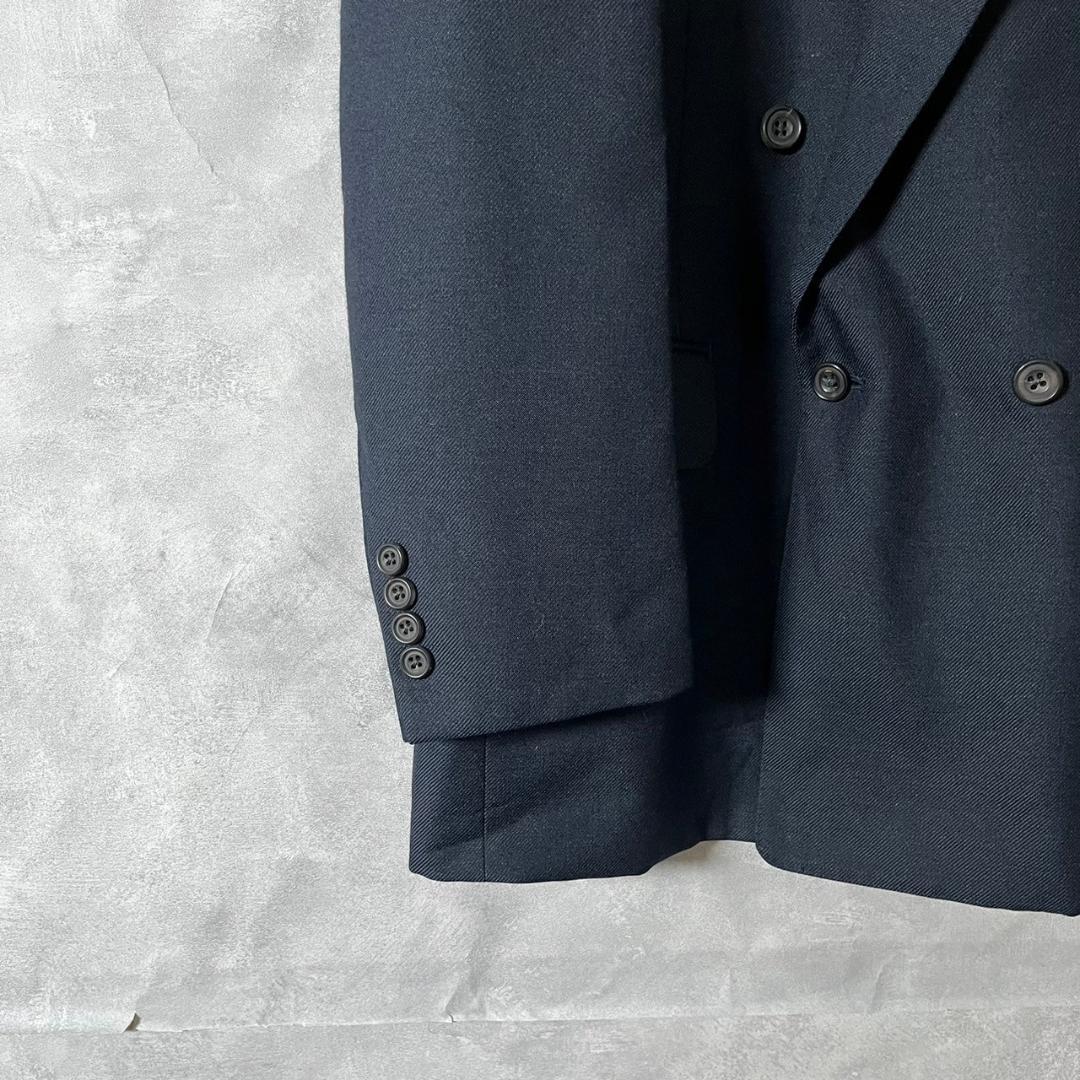 90s BURBERRYS モヘア混 ダブル テーラードジャケット N210