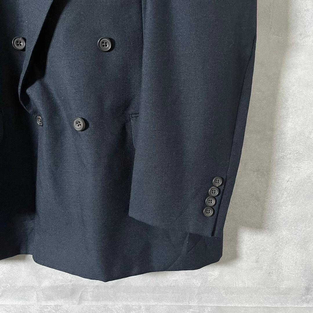90s BURBERRYS モヘア混 ダブル テーラードジャケット N210