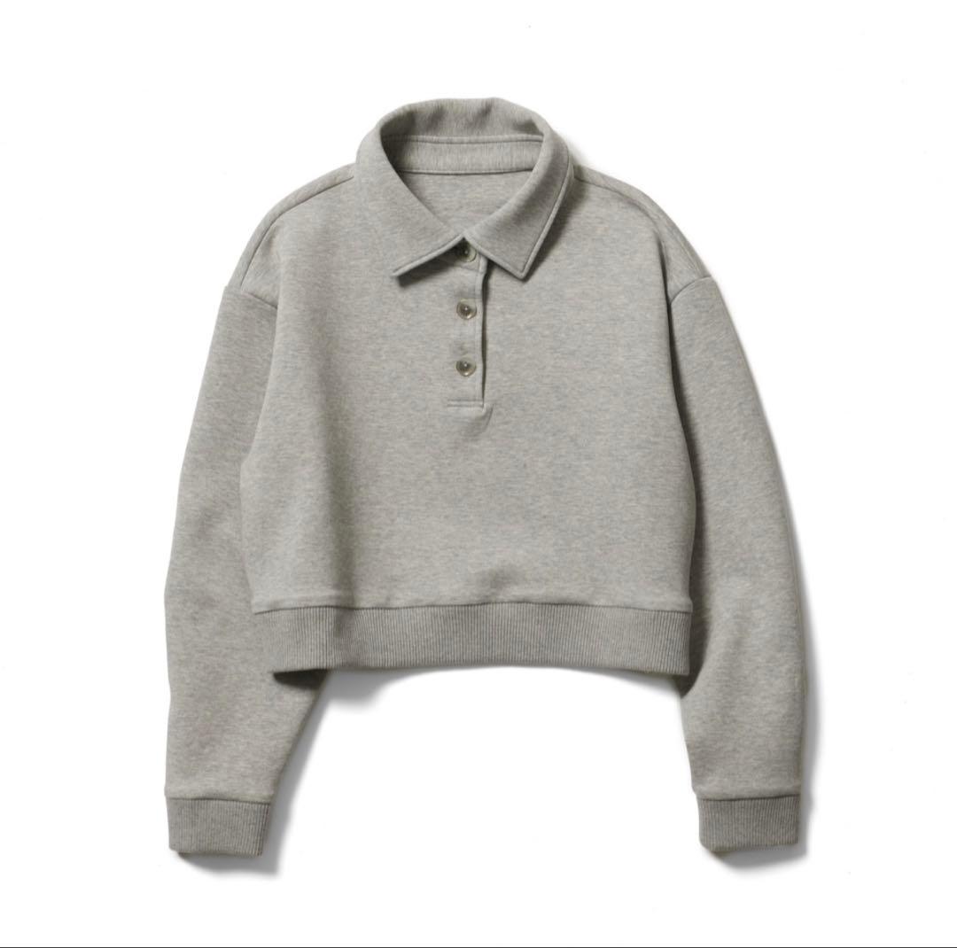 cccmalie シーマリー スウェットポロ襟トップス