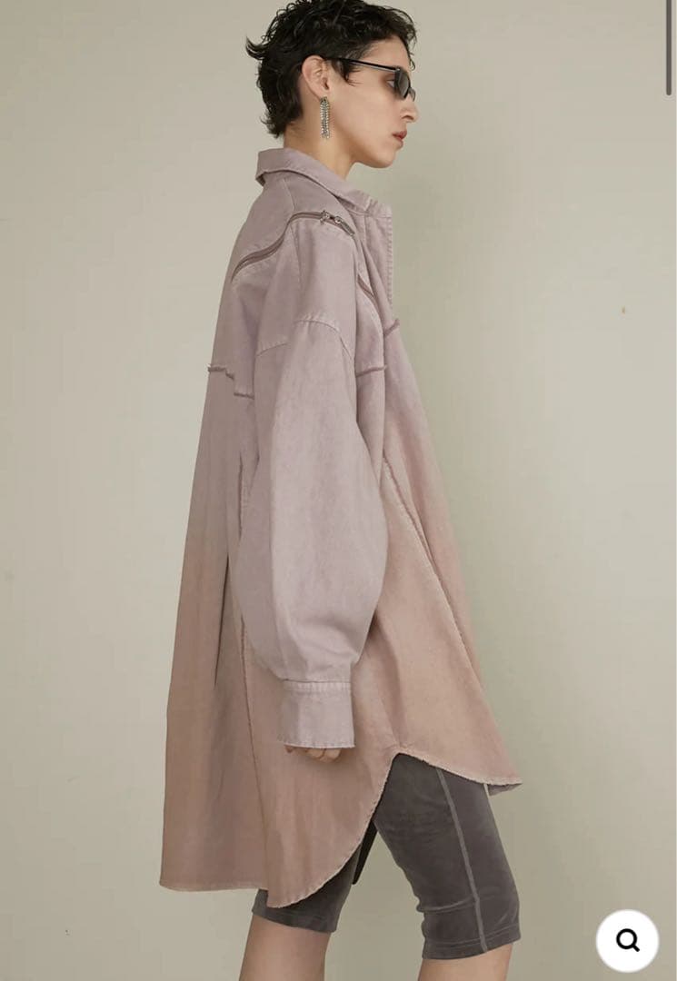 ジャケット・アウター PRANK PROJECT Gradient Denim Shirt Dress