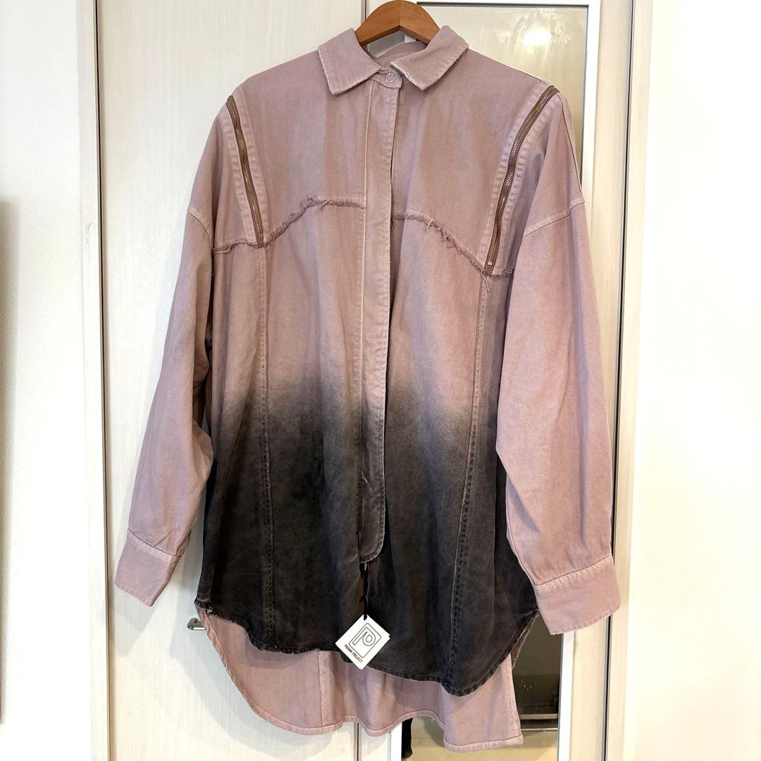 ジャケット・アウター PRANK PROJECT Gradient Denim Shirt Dress