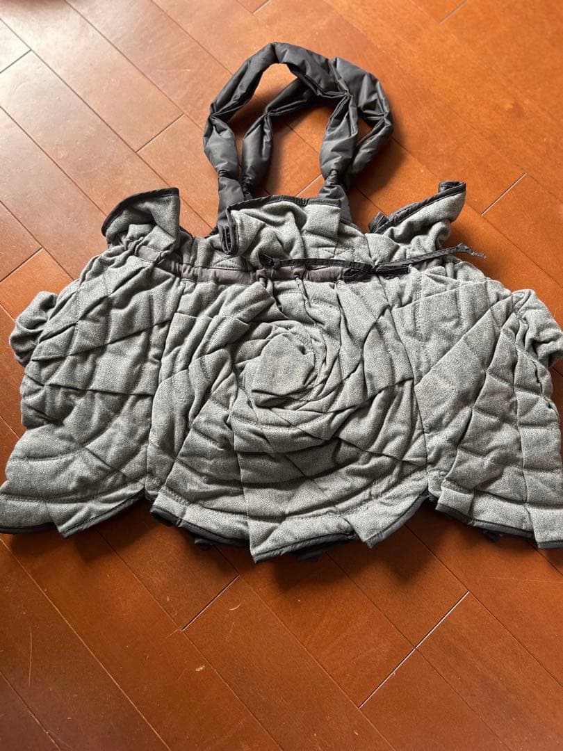 マリテフランソワジルボーの変形リバーシブルバッグ　可愛いかばんです。