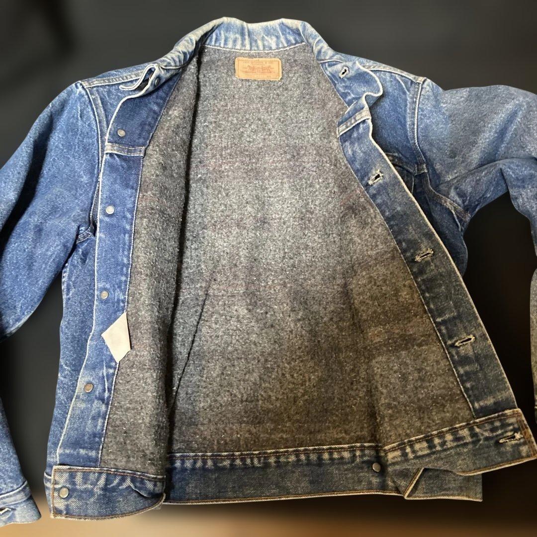 最終価格Levi's 70505 USAトロイ社ブランケット40Ｌ ケアタグ期