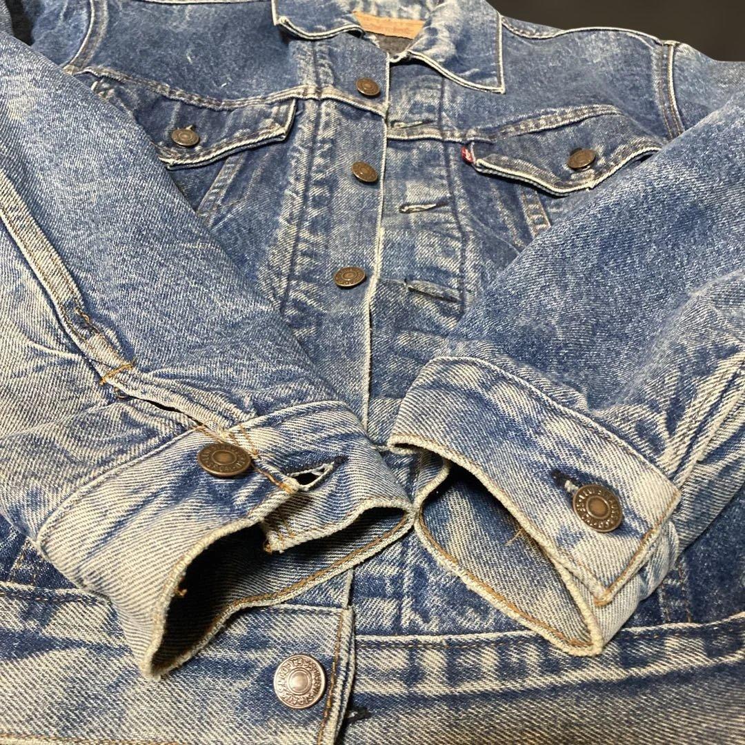 最終価格Levi's 70505 USAトロイ社ブランケット40Ｌ ケアタグ期