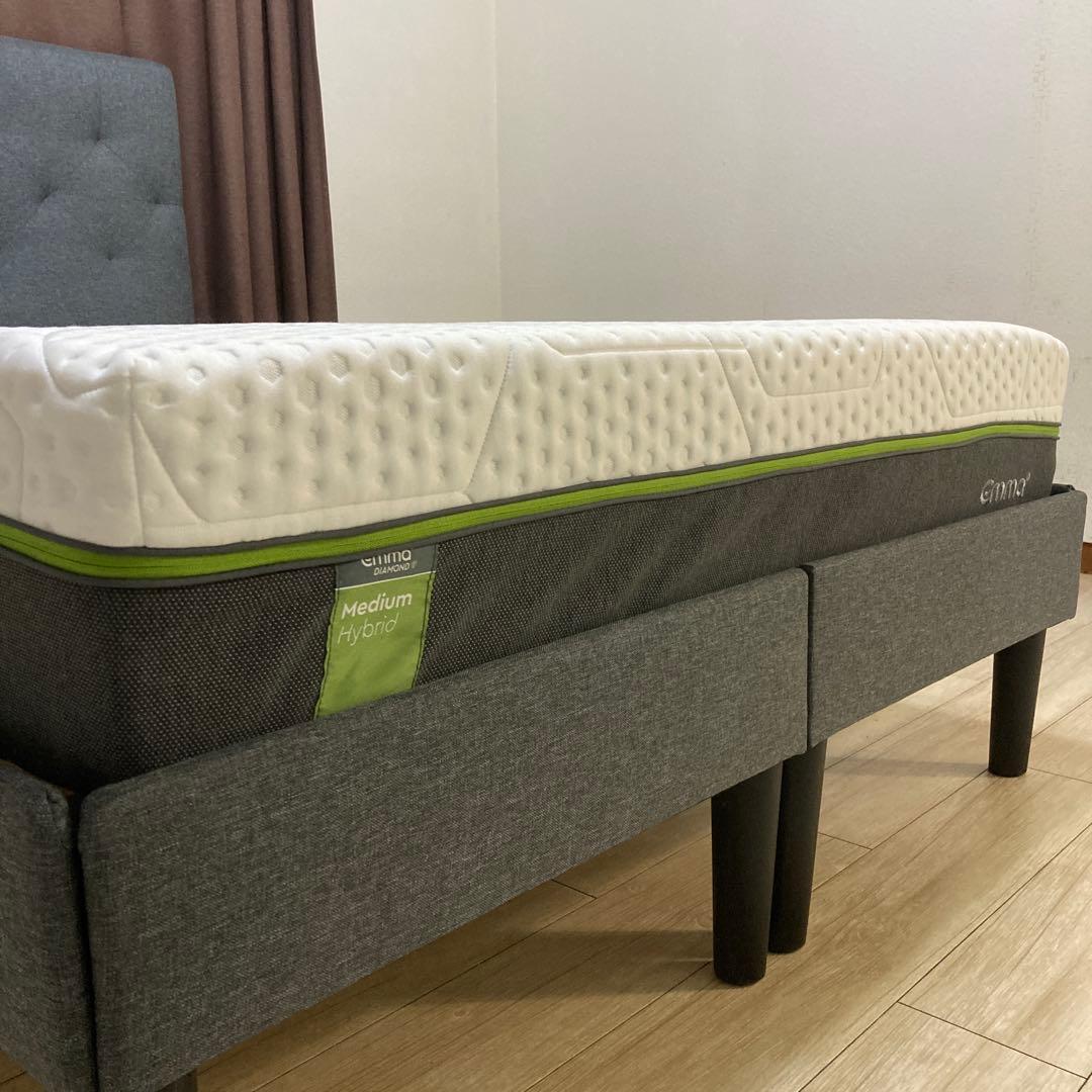 【自社配送エリア内限定販売】Emma/エママットレスプレミアムセミダブルサイズ