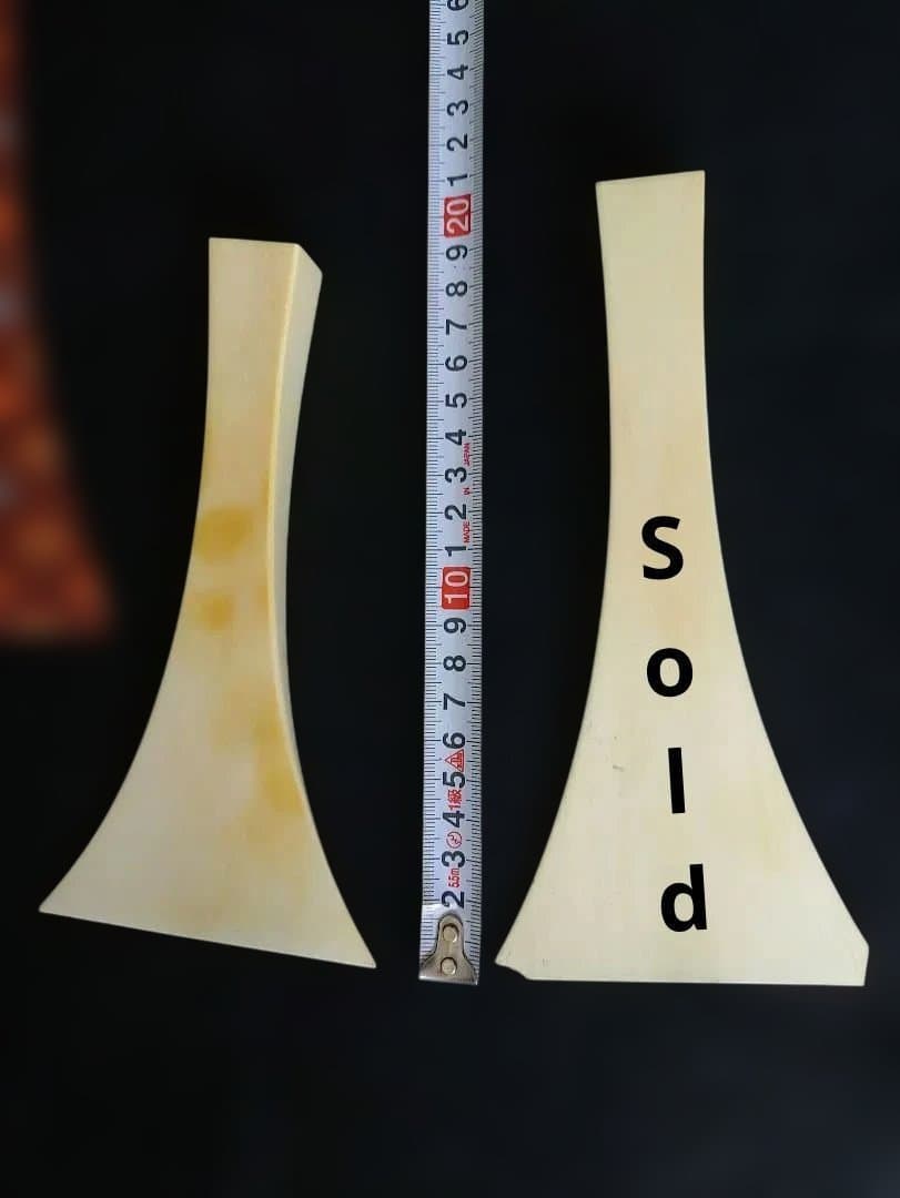 三味線バチ1本　天然素材