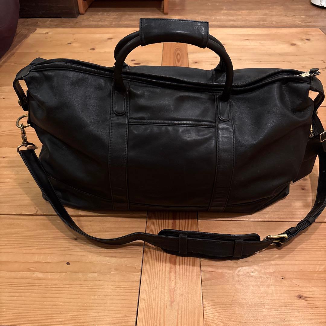 COACH フルレザー ボストンバッグ 大容量