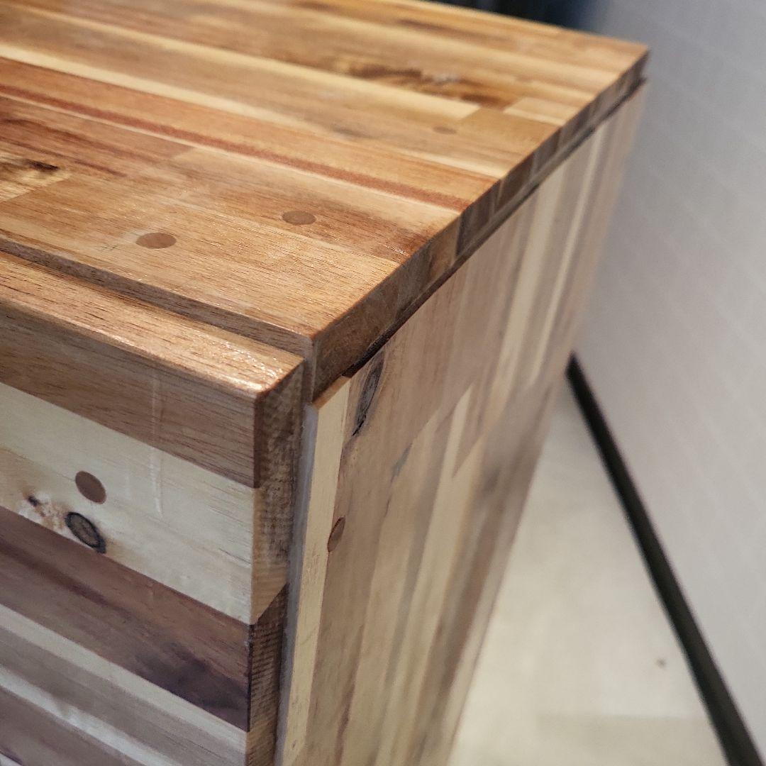 カウンターテーブル キャスター付き