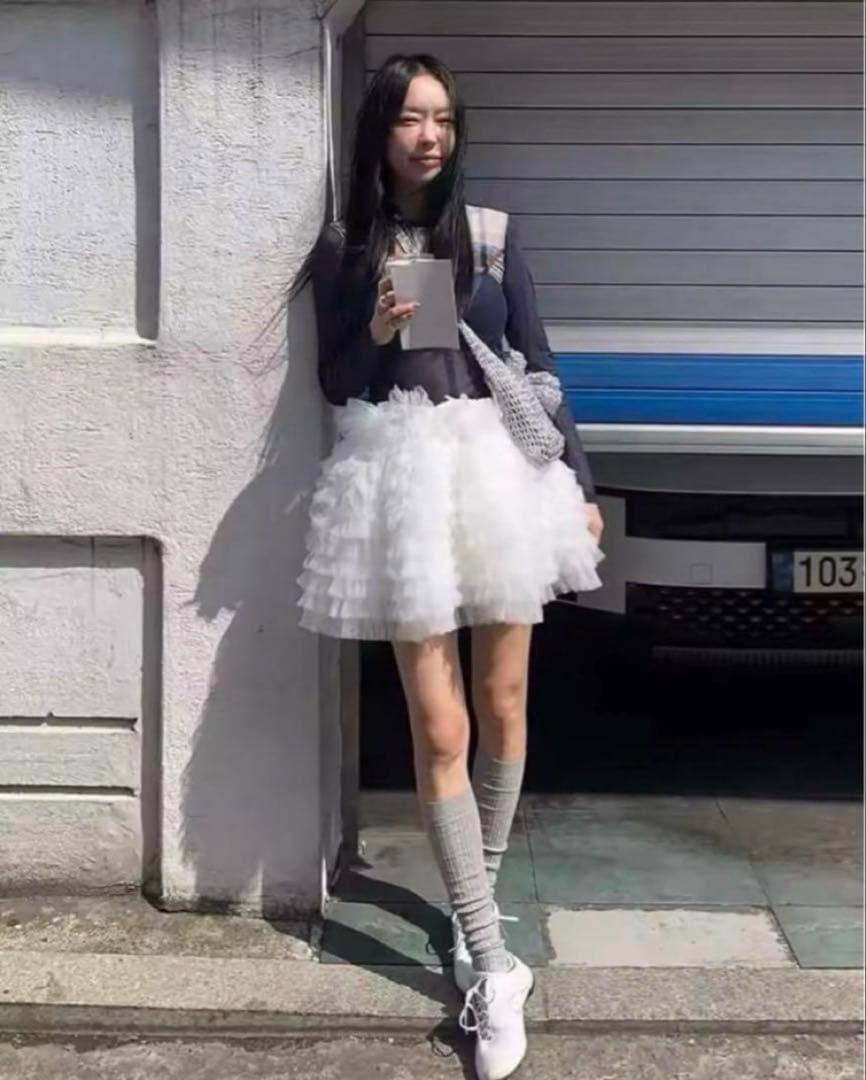 スカート Bibiy. DARLENE SHUSHU MINI SKIRT