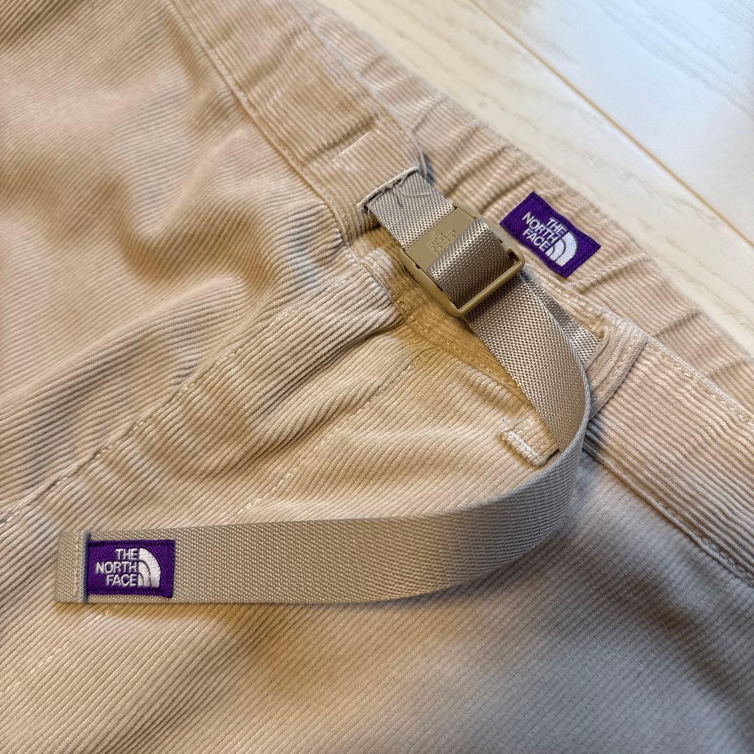 ノースフェイスパープルレーベル コーデュロイワイドテーパードパンツ