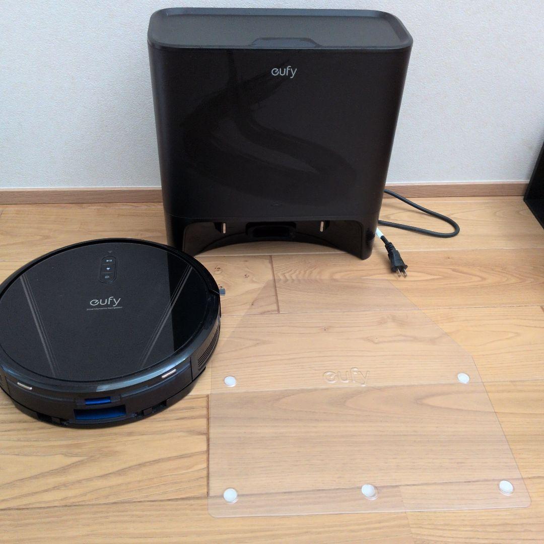 【傷、汚れあり】eufy ロボット掃除機 本体 充電ドック付き