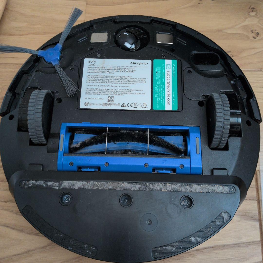 【傷、汚れあり】eufy ロボット掃除機 本体 充電ドック付き