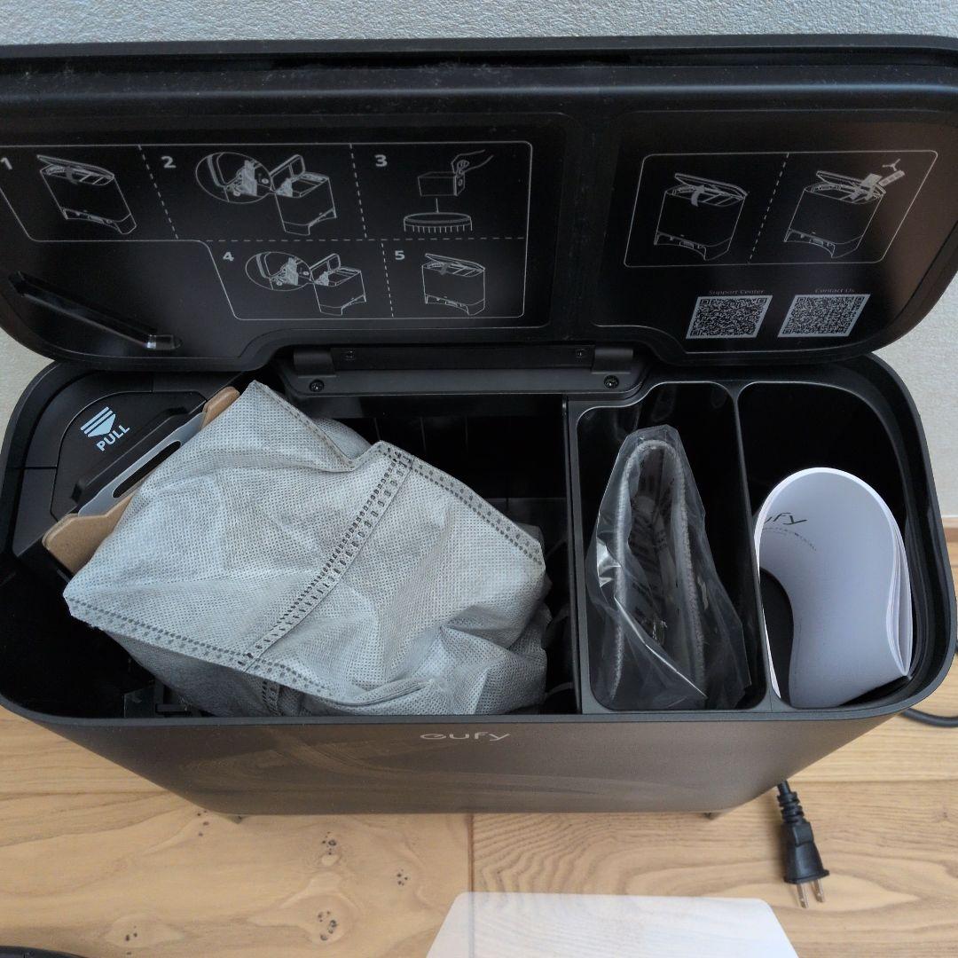 【傷、汚れあり】eufy ロボット掃除機 本体 充電ドック付き