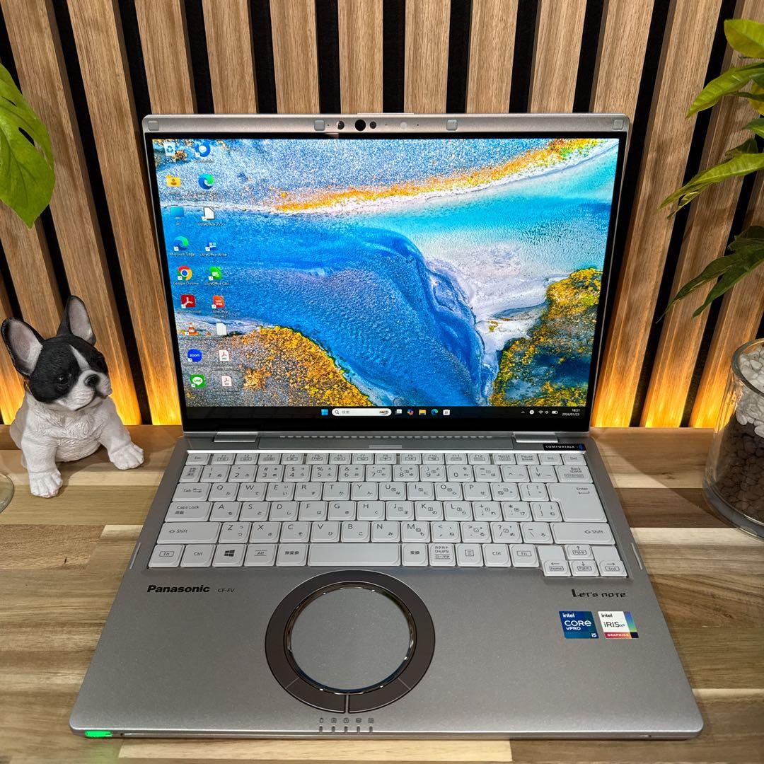 希少タッチパネル式‼️Let's note FV1☘メモリ16GB☘ノートパソコン