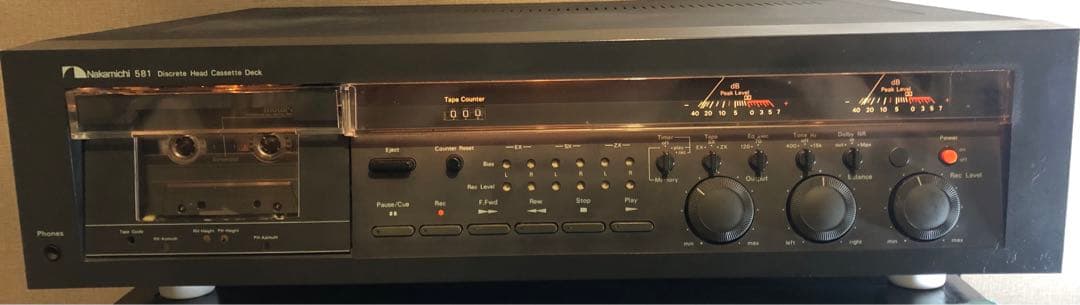 シ*ー様 『ジャンク』ナカミチNakamichi 581 カセットデッキ