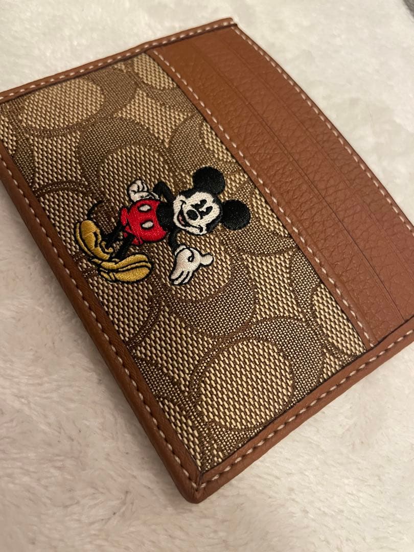 【DISNEY X COACH】スリム ID カード ケース