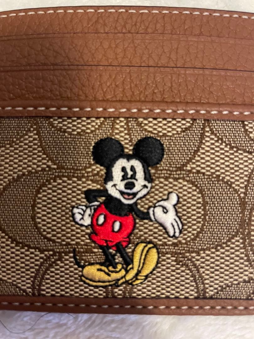 【DISNEY X COACH】スリム ID カード ケース